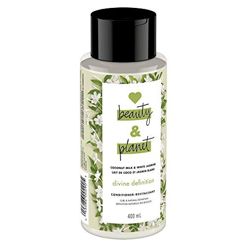 Love Beauty Planet Divine Definition Conditioner  Coconut Milk  and  White Jasmine 13.5 fl oz -Pack of 2-