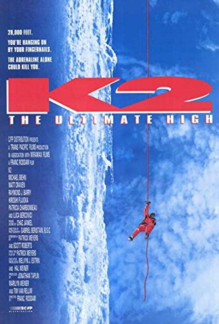 K2  The Ultimate High POSTER Movie -27 x 40 Inches - 69cm x 102cm- -1991-