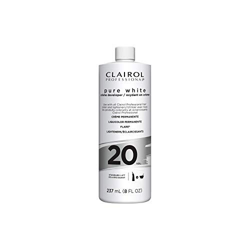 Clairol Professional Pure White 20vol Crème Developer  2 oz.