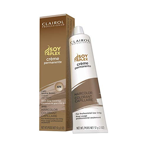 Clairol Professional Permanent Crème  4n Light Neut Brown  2 oz
