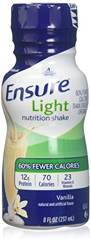 Ensure Light Nutrition Shake Vanilla - 6 CT