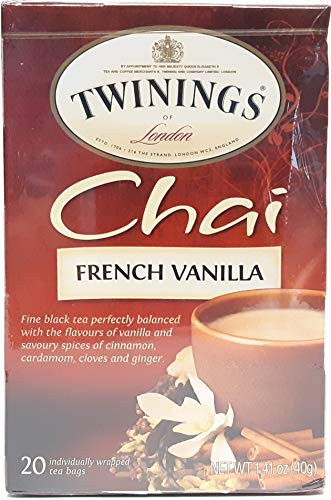 Twining Tea Tea Chai French Vanilla - Pack of 6