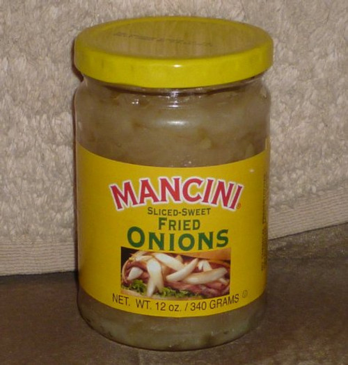 Mancini Sliced-Sweet Fried Onions 2- 12 Ounce Jars