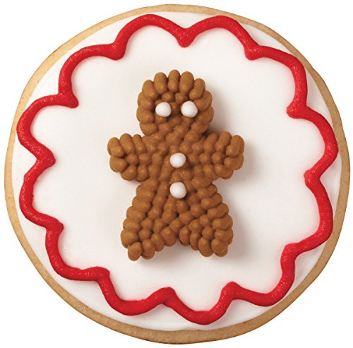 Wilton Gingerbread Man Mini Icing Decorations Wilton Gingerbread Man Mini Icing Decorations