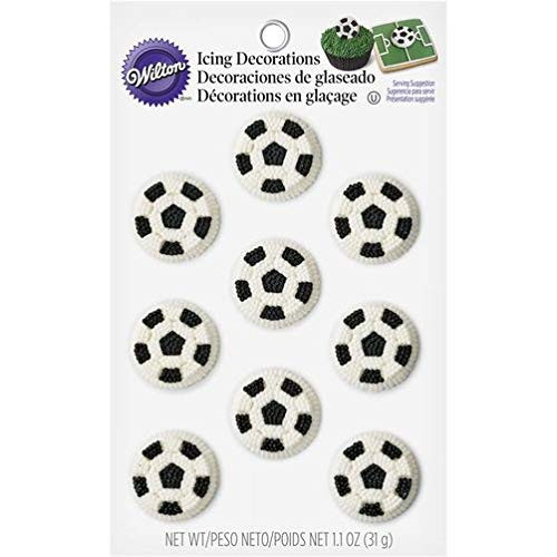 Soccer Balls Icing Dec Wilton Enterprises 710477
