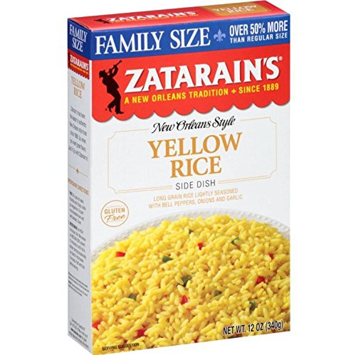 Zatarain s New Orleans Style Family Size Yellow Rice  12 oz