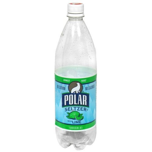 Polar Seltzer 33.8 Fl. Oz  -Pack of 12- -Lime-