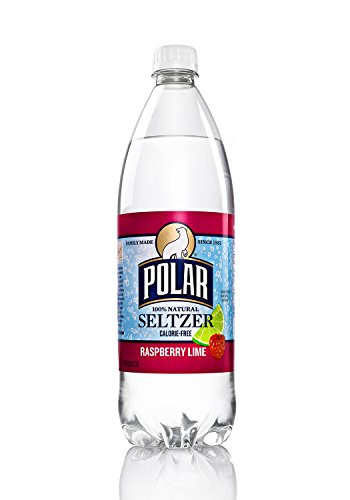 Polar Beverages Seltzer Raspberry Lime  33.8 Fluid Ounce -Pack of 12-