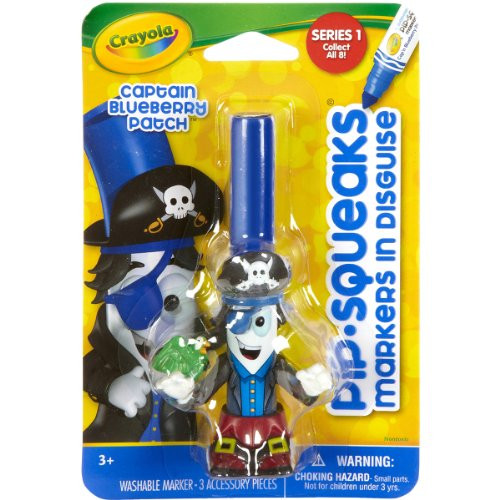 Crayola 58-8724 Pipsqueaks Markers in Disguise  Captain Blueberry Patch