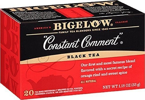 Bigelow Constant Comment Tea 20-Count Boxes -Pack of 6- - Value Bulk Multi-pack- Bigelow Constant Comment Tea 20-Count Boxes -Pack of 6- - Value Bulk Multi-pack-