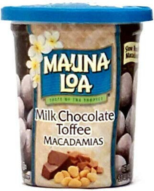 Mauna Loa Premium Hawaiian Roasted Macadamia Nuts Milk Chocolate Toffee Flavor 5 Oz Cup -Pack of 1- Mauna Loa Premium Hawaiian Roasted Macadamia Nuts Milk Chocolate Toffee Flavor 5 Oz Cup -Pack of 1-