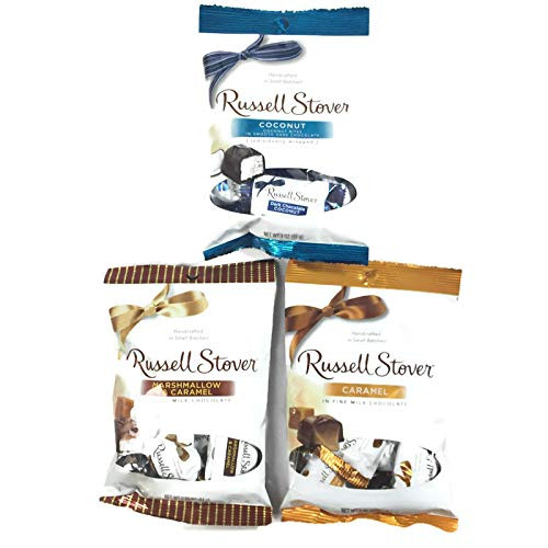 Russell Stover Chocolate Variety Pack Coconut Caramel Marshmallow and Caramel 3 Pack Russell Stover Chocolate Variety Pack Coconut Caramel Marshmallow and Caramel 3 Pack