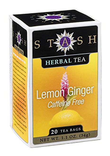 Stash Tea Lemon Ginger -Pack of 2- Stash Tea Lemon Ginger -Pack of 2-