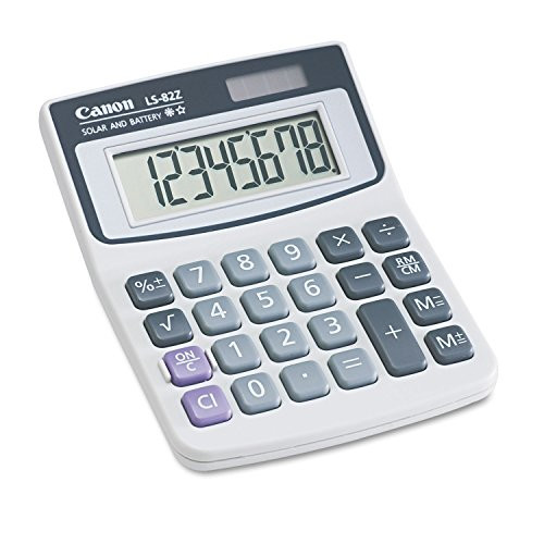 Canon LS82Z Minidesk Calculator  8-Digit LCD