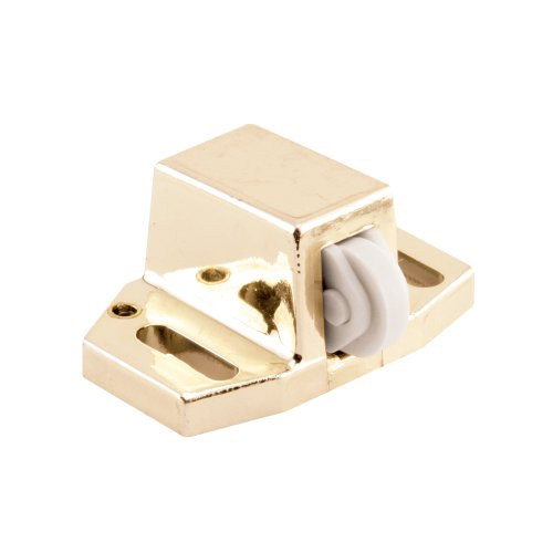 Prime-Line Products 194331 Shower Door Catch  Nylon Roller  Gold Plastic