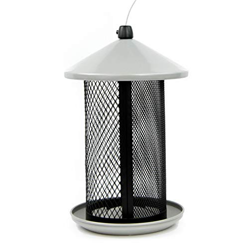 Perky-Pet TSS00349 Dual Mesh Wild Bird Seed Feeder  Gray