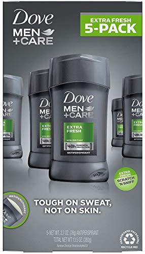 Dove Men  Plus  Care Extra Fresh Non-irritant Antiperspiration 5 Pack