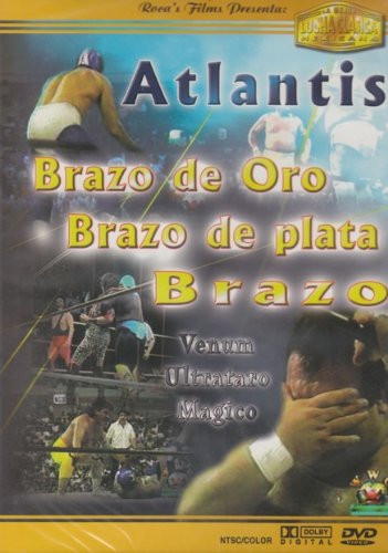 La Mejor Lucha Clasica Mexicana  Atlantis-Brazo De Oro  Brazo De Plata