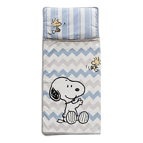 Lambs & Ivy Snoopy Nap Mat, Blue