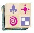 Design Sprinkles Wood Mounted Rubber Stamp Set -LL875-