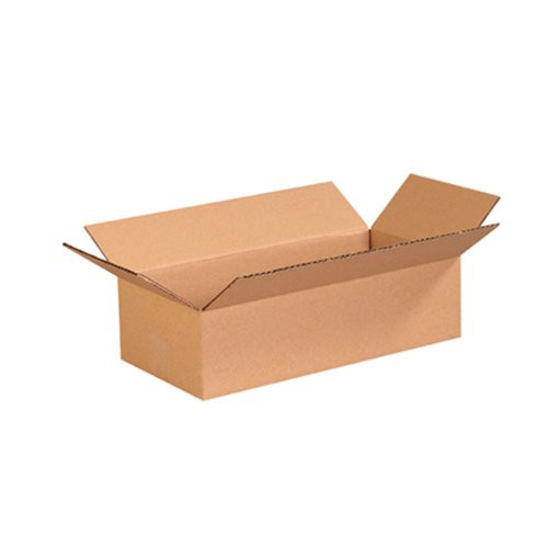 Aviditi 1684 Corrugated Box, 16" Length x 8" Width x 4" Height, Kraft (Bundle of 25)
