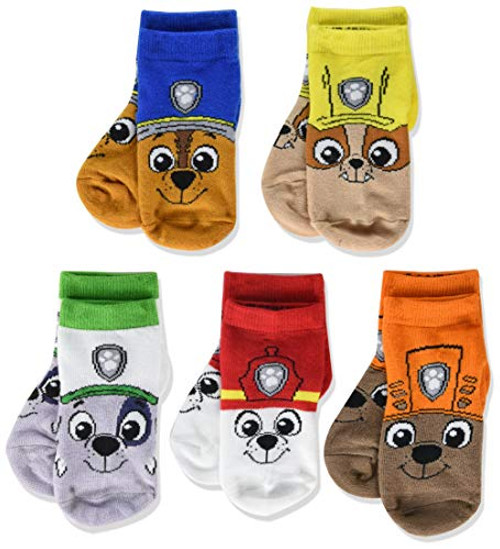 Nickelodeon baby boys Paw Patrol 5 Pack Shorty Casual Sock Assorted Bright 2-4T US Nickelodeon baby boys Paw Patrol 5 Pack Shorty Casual Sock Assorted Bright 2-4T US