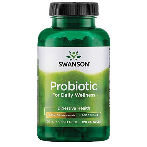 Swanson Probiotic for Daily Wellness 2 Billion Cfu 120 Capsules