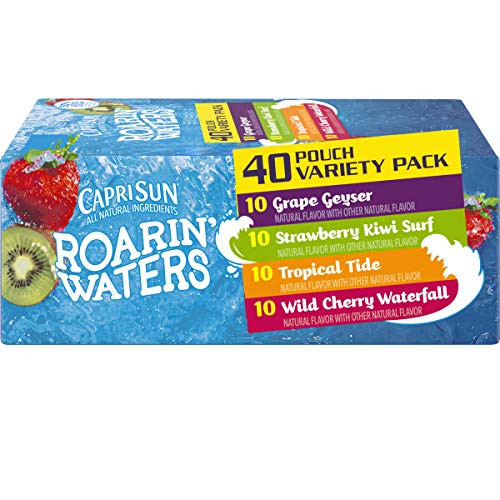Capri Sun Roaring Waters Juice Box  60 Ounce - 40 count