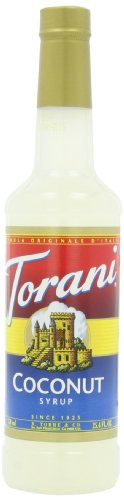 Torani Syrup  Coconut  25.4-Ounce Bottles -Pack of 3-