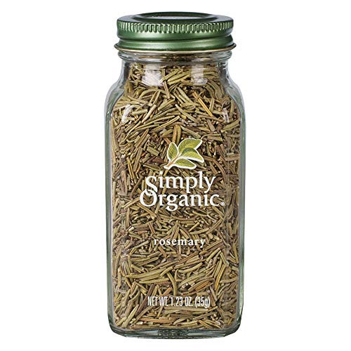 Simply Organic Whole Rosemary Leaf  Certified Organic - 1.23 oz - Pack of 6 - Rosmarinus officinalis L.
