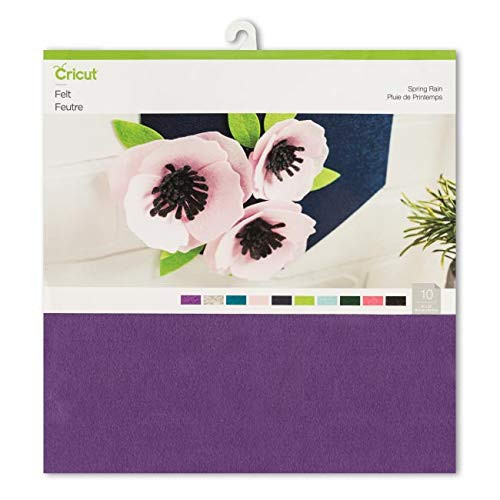 Cricut Felt Sampler Spring Rain 12x12 -10- Cricut Felt Sampler Spring Rain 12x12 -10-