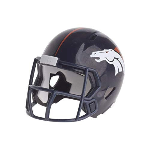 Denver Broncos NFL Riddell Speed Pocket PRO Micro Pocket-Size Mini Football Helmet Denver Broncos NFL Riddell Speed Pocket PRO Micro Pocket-Size Mini Football Helmet