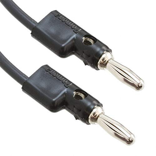 Pomona B-4-0 Banana Plug Patch Cord -Black-