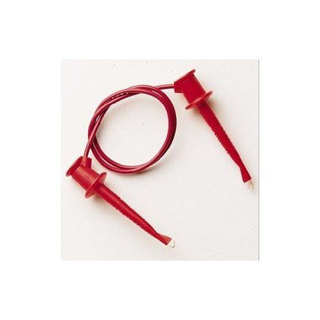 Pomona 3781-36-02 Minigrabber Patch Cord -Set- -Pack of 2-