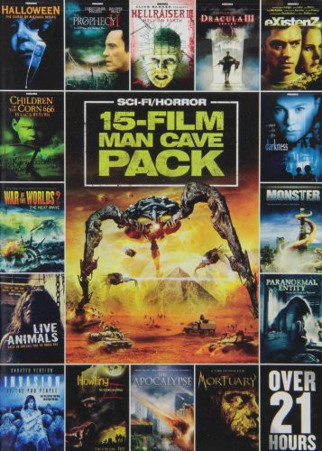 15 Film Man Cave Sci-Fi Horror Pack 1