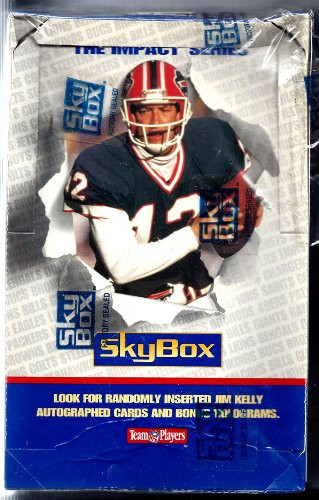 1992 Skybox Football Premier Edition Wax Box New Factory Sealed