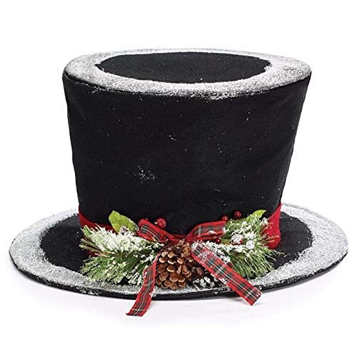 Burton  and  Burton Tree Topper Black Fabric Hat