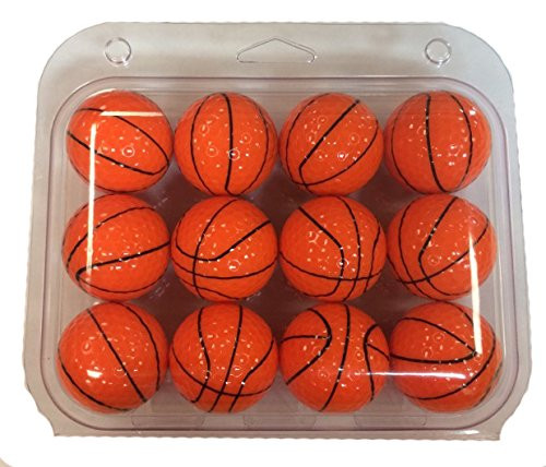 GBM Golf Basketball Golf Ball 12 Pack