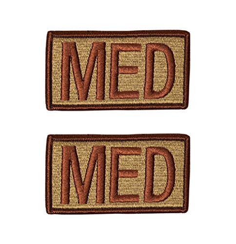 USAF MED Letters -Medical- OCP Spice Brown Patch -Military Issued--Veteran Owned Business-2