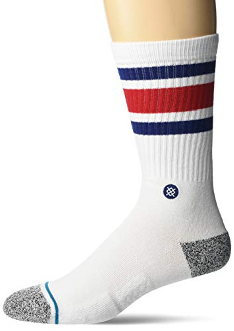 Stance Men s Crew Sock BOYD ST Blue Large Stance Men s Crew Sock BOYD ST Blue Large