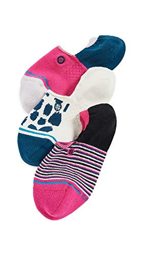 Stance Running Wild 3-Pack No Show Sock -Medium  Multi-