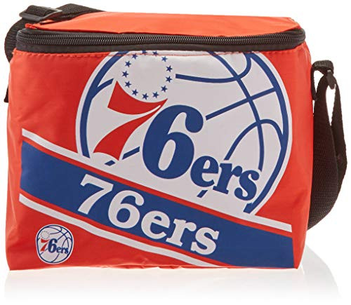 Philadelphia 76Ers Big Logo Stripe 6 Pack Cooler