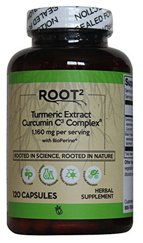 Vitacost Turmeric Extract Curcumin C3 Complex with Bioperine - 1,160 mg per serving - 120 Capsules