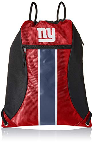 New York Giants Big Stripe Zipper Drawstring Backpack