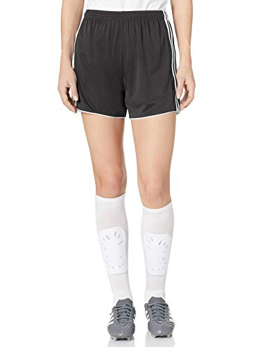 adidas Women s Soccer Tastigo 17 Shorts  Black White  Small