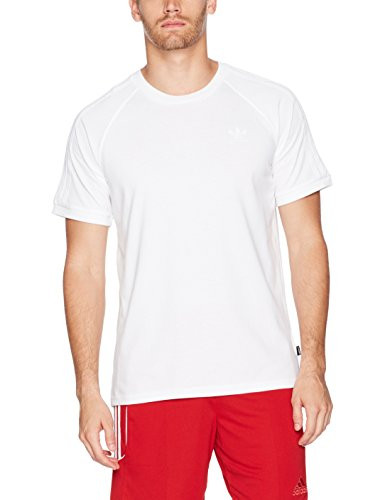 adidas Originals mens Skateboarding California Tee Shirt  White  X-Large US