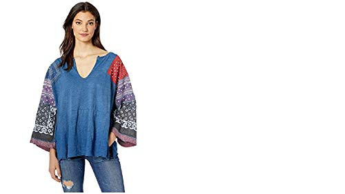 Free People Shibuya Tee Navy MD -Women s 8-10-