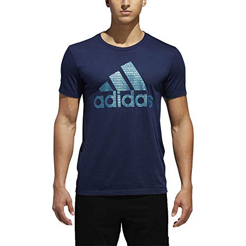 adidas Originals Men s Trefoil Tee -Collegiate Navy Multi  Medium- adidas Originals Men s Trefoil Tee -Collegiate Navy Multi  Medium-