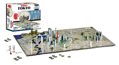 4D Cityscape Tokyo Time Puzzle
