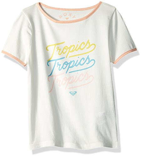 Roxy Girls  Little Time s Up T-Shirt  Marshmallow  6